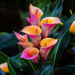 Калла Оникс купить по цене от 450р. в интернет-магазине «Посадика» с доставкой почтой в в Красновишерске и по всей России – [изображение №1].