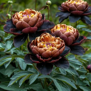 Пион Императорский Бал купить по цене от 419р. в интернет-магазине «Посадика» с доставкой почтой в в Красновишерске и по всей России – [изображение №1].