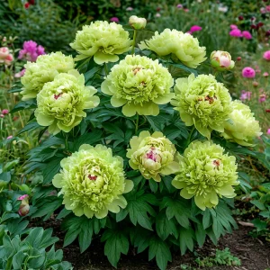 Пион Зеленые Бобы купить по цене от 610р. в интернет-магазине «Посадика» с доставкой почтой в в Красновишерске и по всей России – [изображение №1].