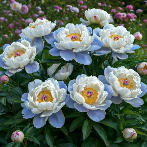 Пион Акварельный Этюд купить по цене от 806р. в интернет-магазине «Посадика» с доставкой почтой в в Красновишерске и по всей России – [изображение №1].