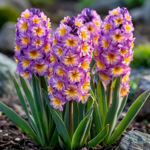 Гиацинт Пинк Перпл купить по цене от 2099р. в интернет-магазине «Посадика» с доставкой почтой в в Красновишерске и по всей России – [изображение №1].