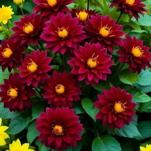 Георгин Вуцапо купить по цене от 327р. в интернет-магазине «Посадика» с доставкой почтой в в Красновишерске и по всей России – [изображение №1].