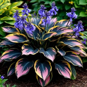 Хоста Пайн Эхо купить по цене от 699р. в интернет-магазине «Посадика» с доставкой почтой в в Красновишерске и по всей России – [изображение №1].